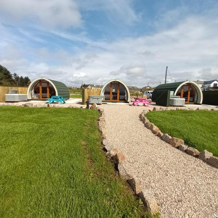 Wheelhousepods Glamping Otel Donegal Town Dış mekan fotoğraf